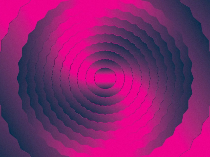 circles, gleam, pink, bright, abstraction