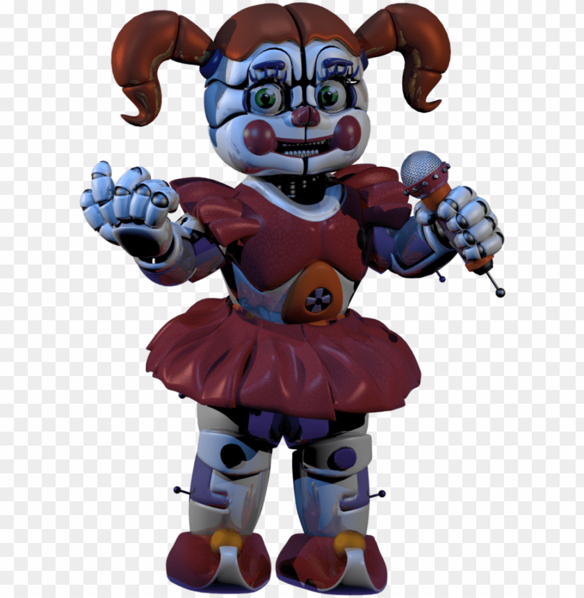 Circus Baby V5 By Fazersion Dasto6q Fnaf Sl Circus Baby Full Body Png Image With Transparent Background Toppng