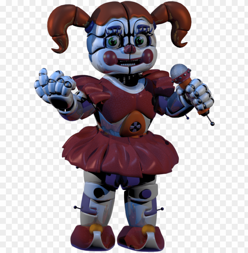 circus baby v5 by fazersion dasto6q fnaf sl circus baby full body PNG transparent with Clear Background ID 246573