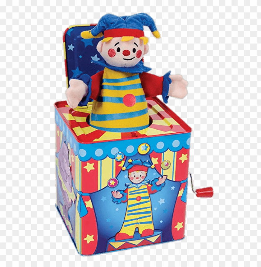 miscellaneous, jack in the box, circus clown jack in the box, 