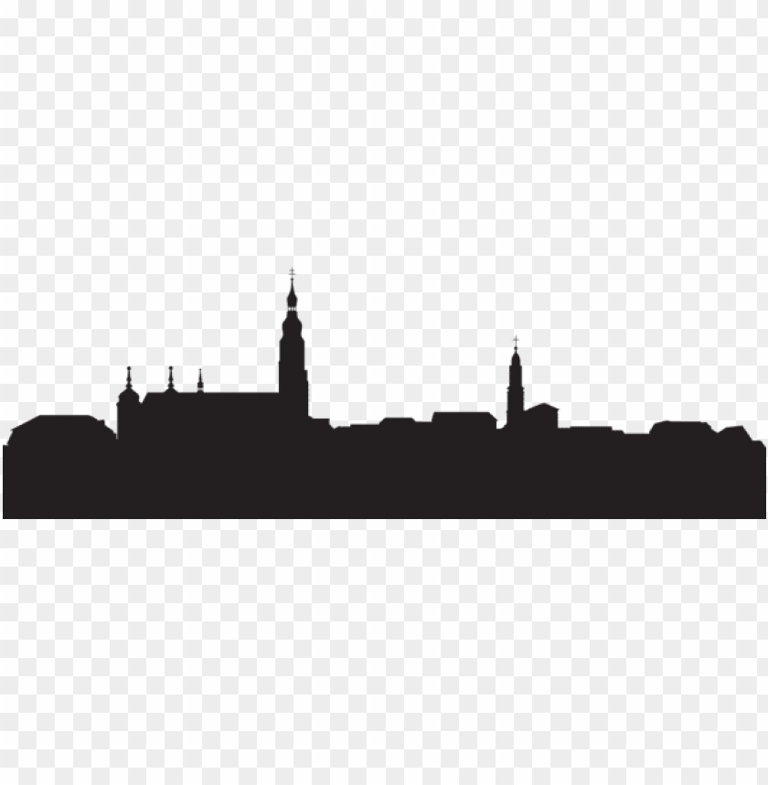 Transparent city buildings silhouette png PNG Image - ID 50398