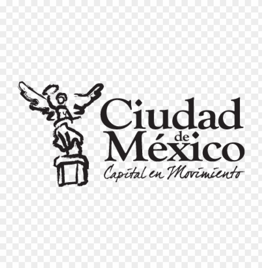  ciudad de mexico capital en movimiento eps logo vector - 466392