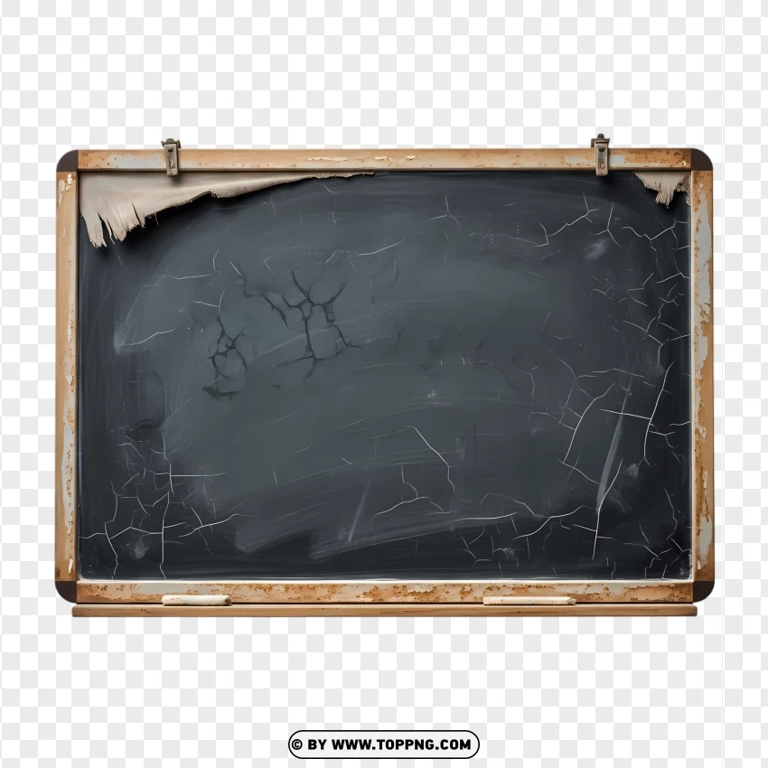Classic Antique Chalkboard PNG Transparent Background