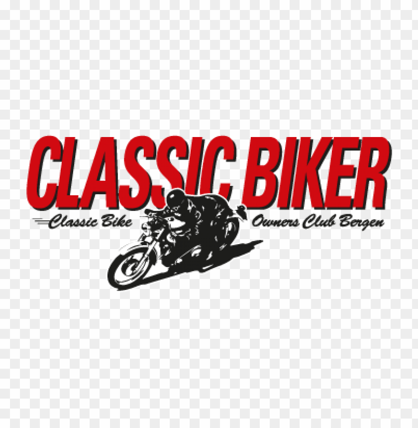  classic biker vector logo - 460966