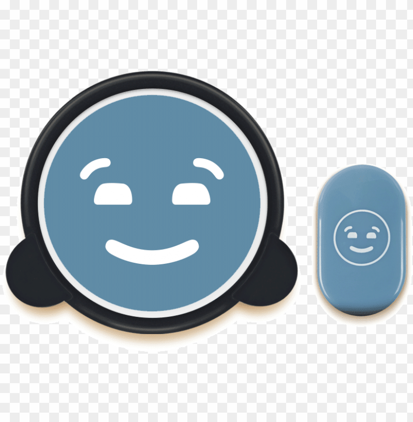 free PNG classic blue smiley - smiley PNG image with transparent background PNG images transparent