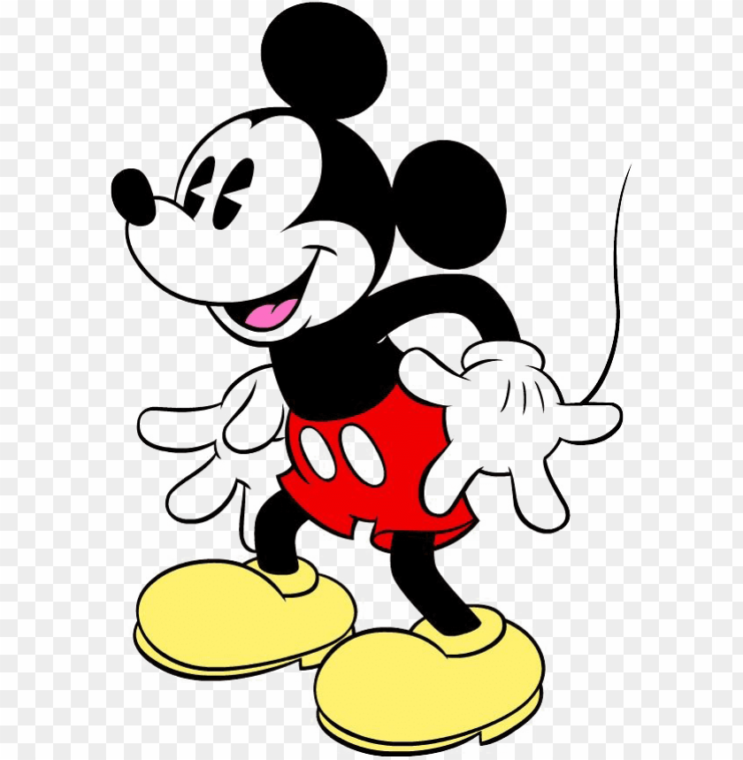 Classic Mickey Mouse Png Image With Transparent Background Toppng