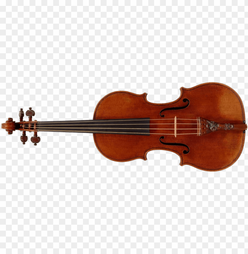 Transparent Background PNG of classic wooden violin - Image ID 26517