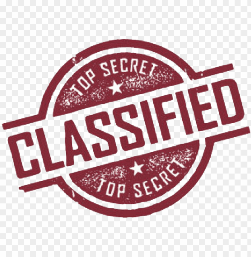 classified stamp top secret classified logo PNG transparent with Clear Background ID 170824