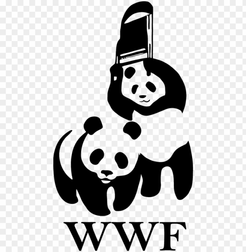 click and drag to re position the image if desired wwf panda wrestling logo PNG transparent with Clear Background ID 194587