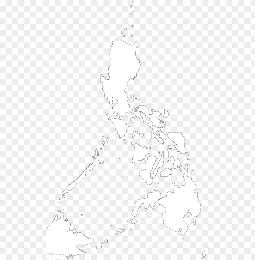 philippines map black background