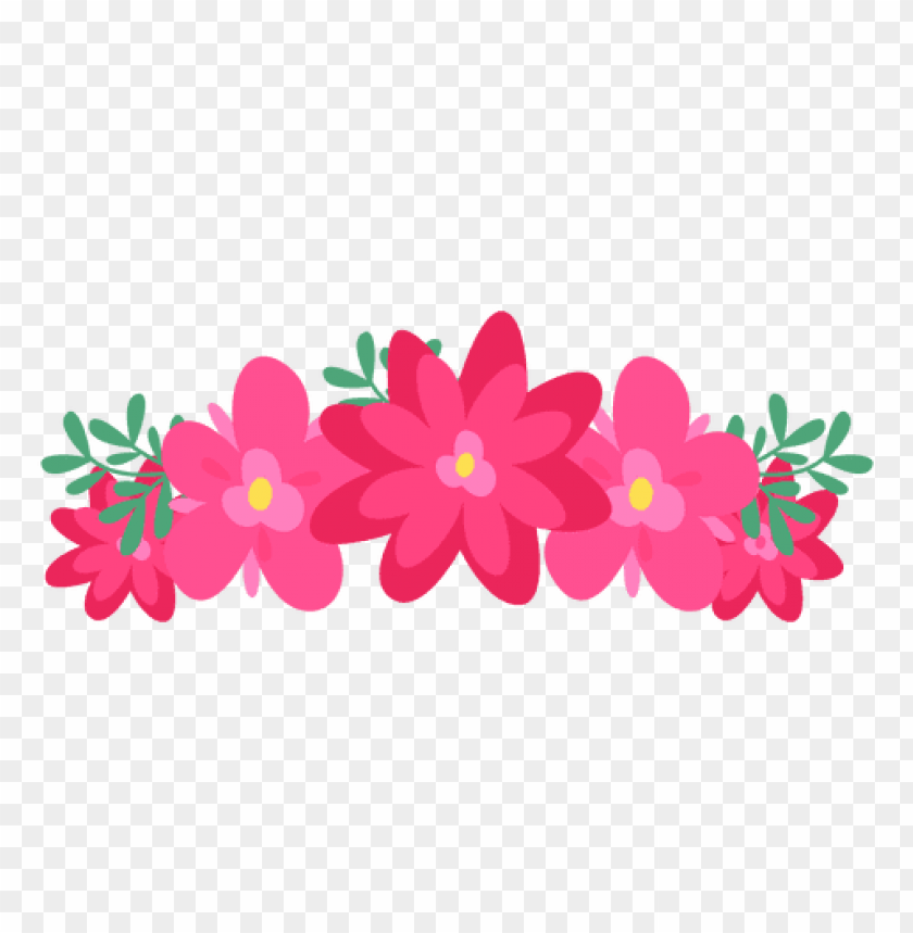 clip are flower crown PNG transparent with Clear Background ID 113985
