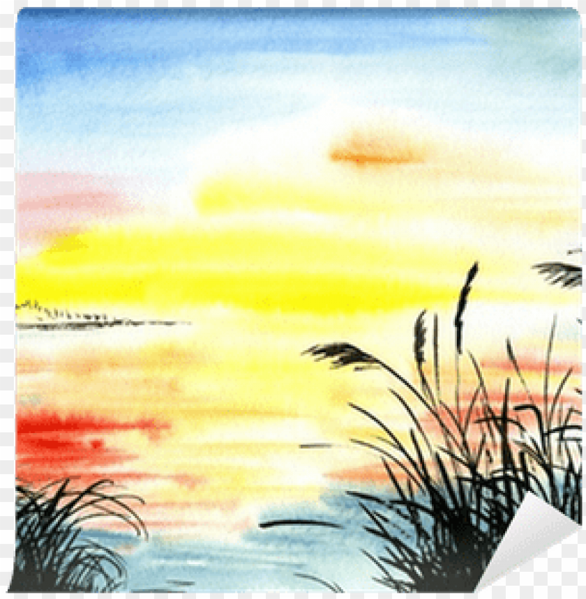 sun clip art, dirty, watercolor flower, ink, sunset, grunge, water color