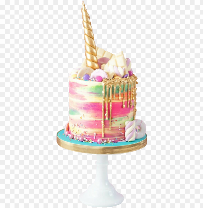 Clip Art Freeuse Stock Birthday Cake Unicorn Rainbow - Picsart Png Of Birthday Cake PNG Image With Transparent Background