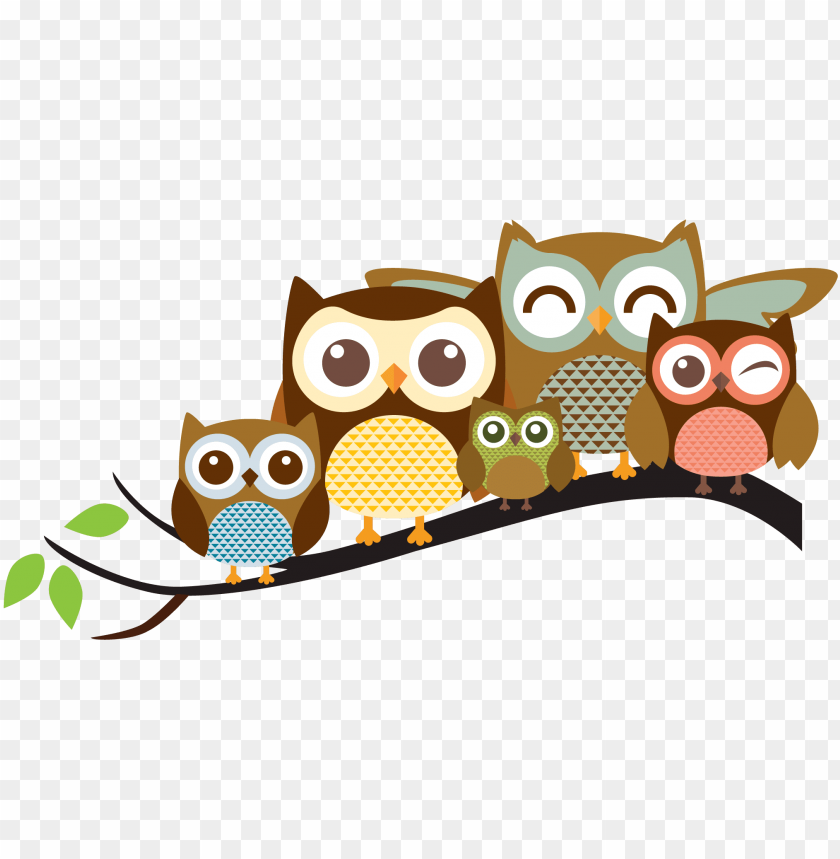 Download Clip Art Transparent Stock Cute Owl Family Clipart Owl Family Clipart Png Image With Transparent Background Toppng PSD Mockup Templates