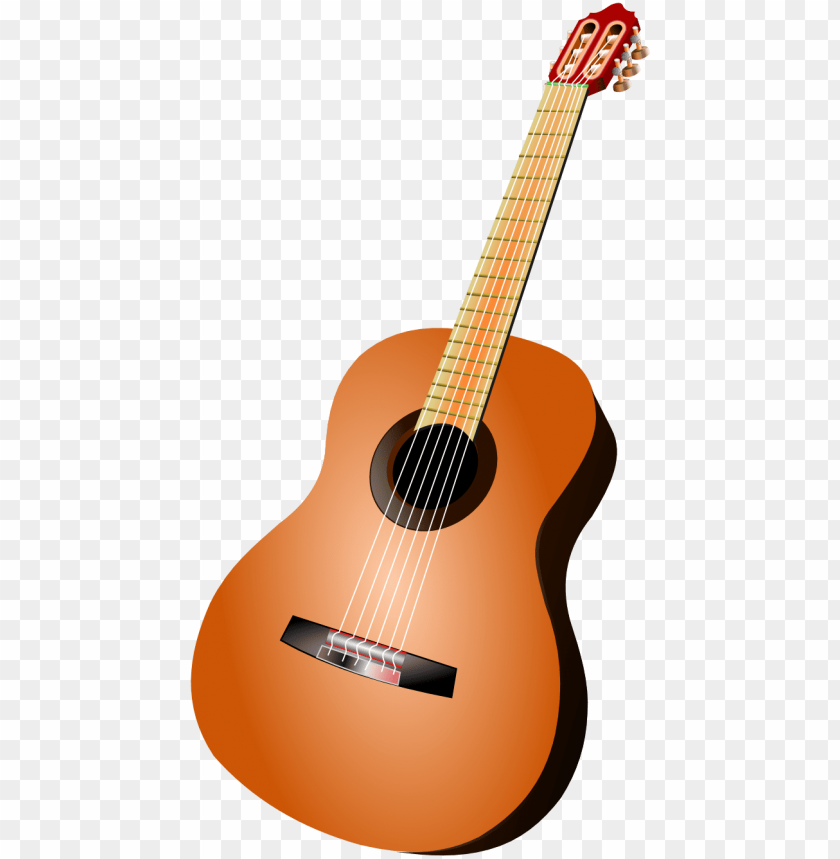 Clip Black And White Acoustic Clipart Classical Guitar - Guitar Clipart PNG Image With Transparent Background