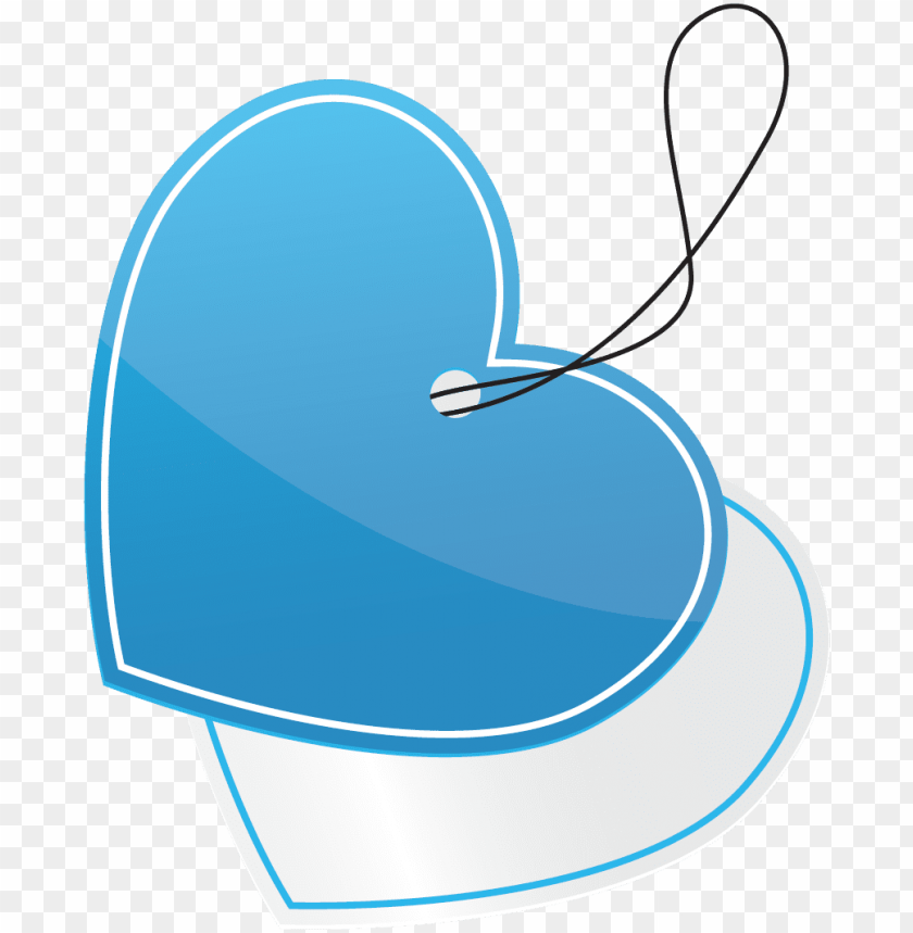 free PNG clip black and white stock blue heart shaped transprent - coração azul vetor PNG image with transparent background PNG images transparent