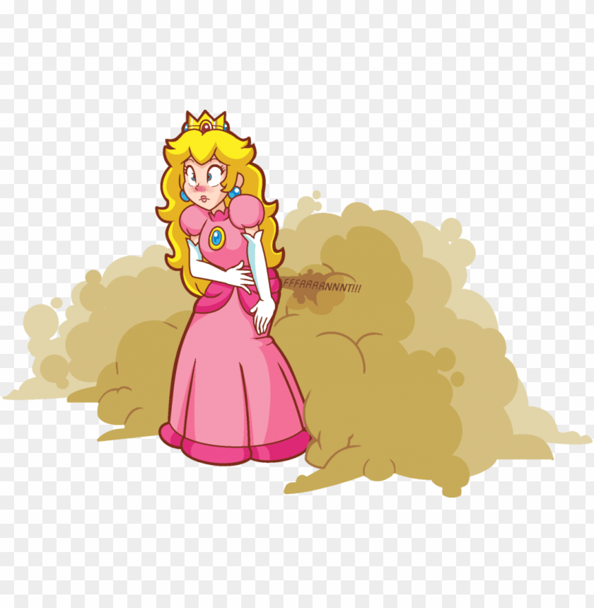 clip free download peaches drawing princes - princess peach fart PNG image ...