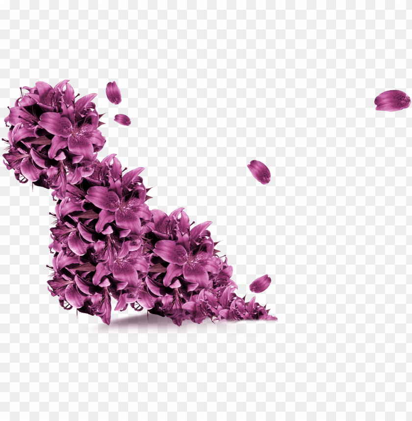 free PNG clip library stock purple flower flying decorative - flying lavender petal PNG image with transparent background PNG images transparent