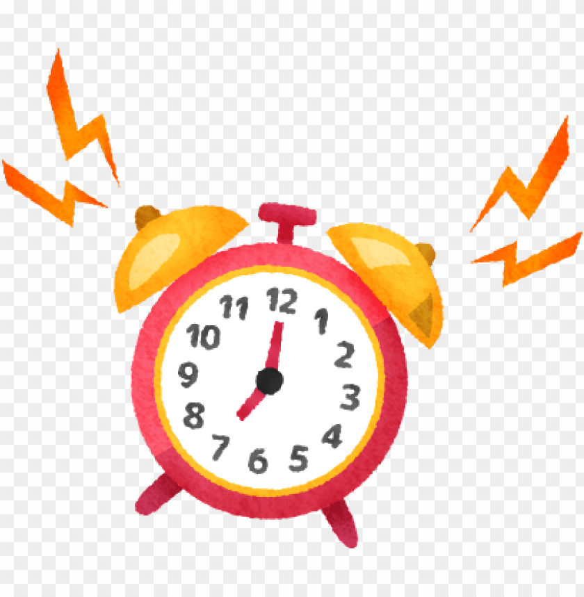 Clip Transparent Alarm Clipart Thing - Alarm Clock Ringing PNG Image With Transparent Background