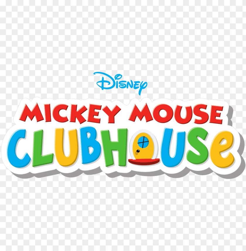 free PNG clipart car mickey mouse clubhouse - mickey mouse clubhouse logo PNG image with transparent background PNG images transparent