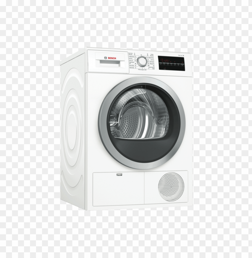 Transparent Background PNG of clothes dryer machine - Image ID 8059