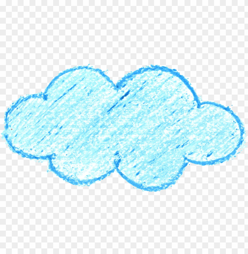cloud drawing PNG with Clear Background - ID 4529