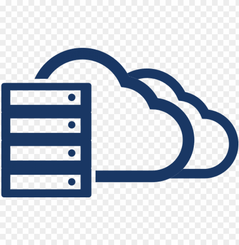 cloud server icon cloud server icon transparent png - Free PNG Images ID 126095