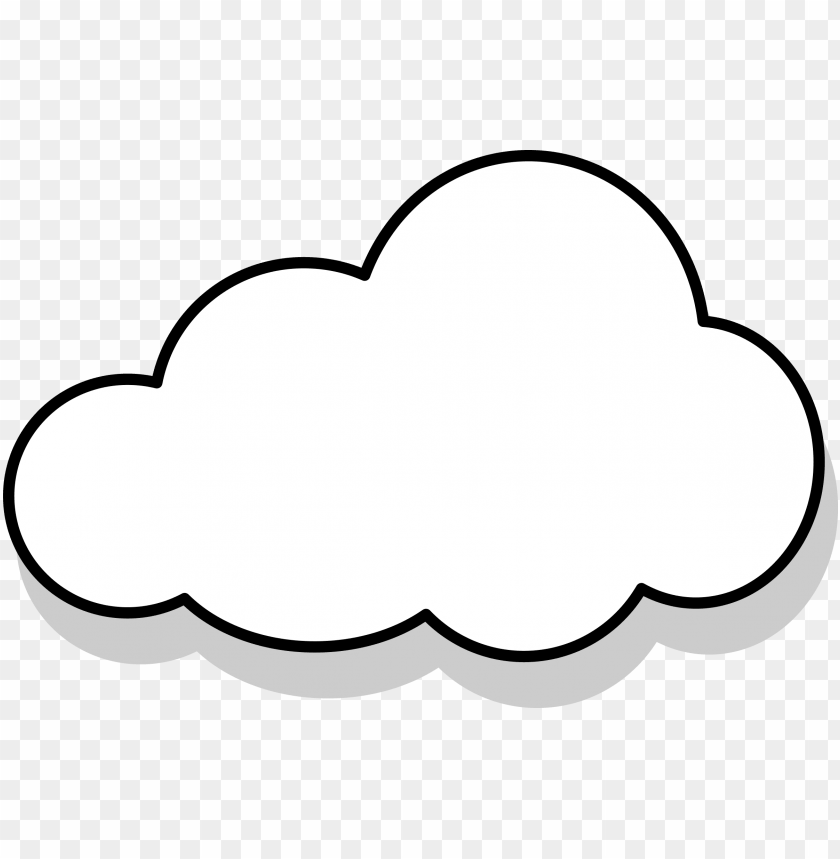 Cloud Shapes Png Image Freeuse Stock - Transparent Background Cloud Clipart PNG Image With Transparent Background