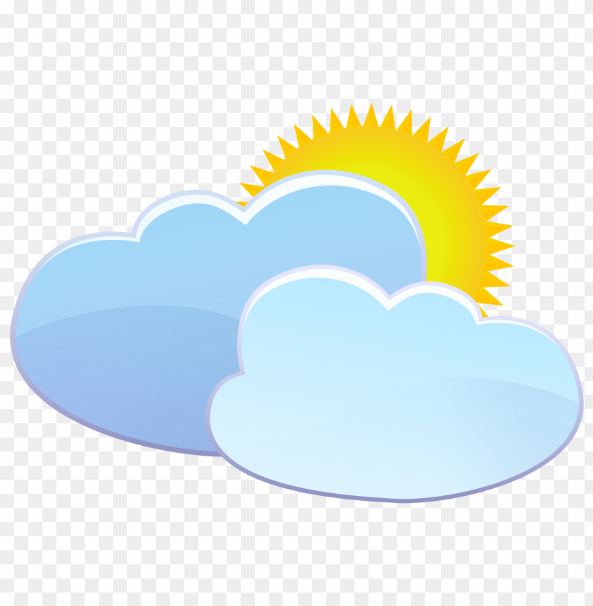 clouds, icon, sun, weather