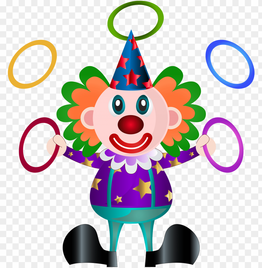 free PNG clown clipart transparent - clown PNG image with transparent background PNG images transparent