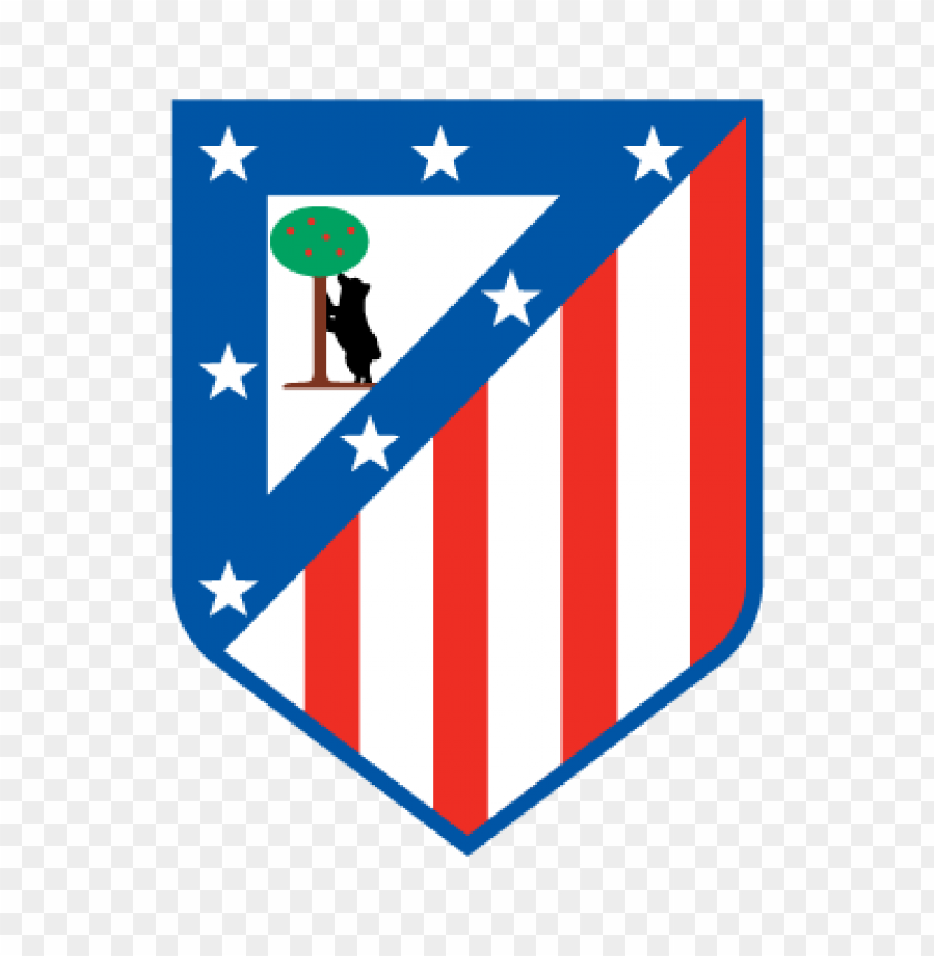 club atletico de madrid logo vector@toppng.com