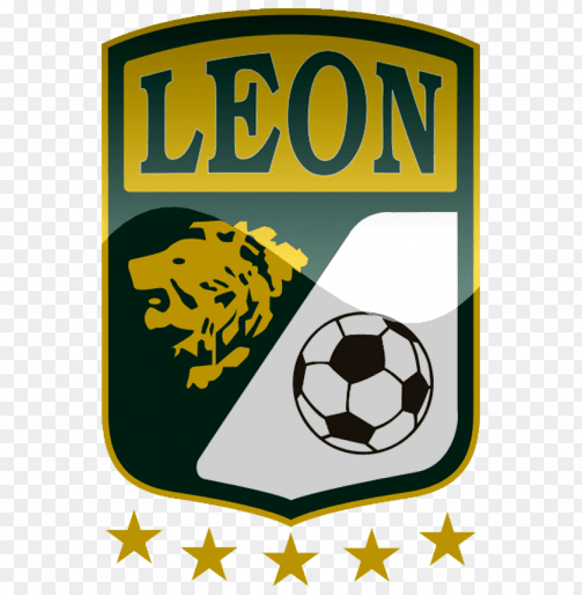 Club Leon Football Logo Png Png Free Png Images Toppng - brawl stars escudo png