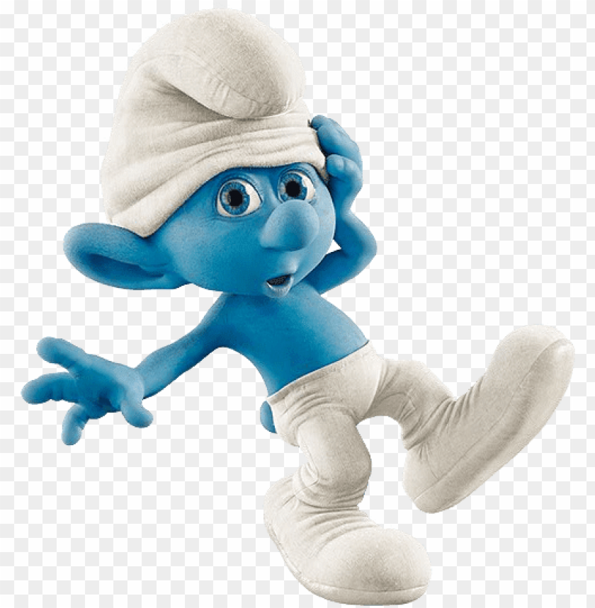 at the movies, cartoons, smurfs, clumsy smurf, 