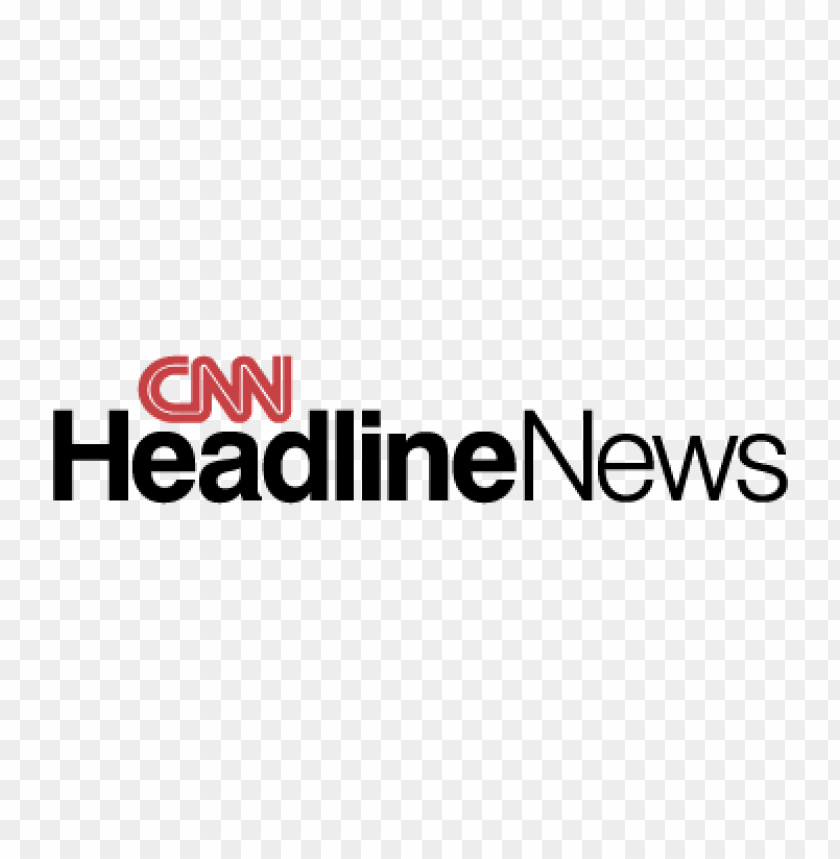 Cnn Headline News Logo Vector PNG Transparent Background