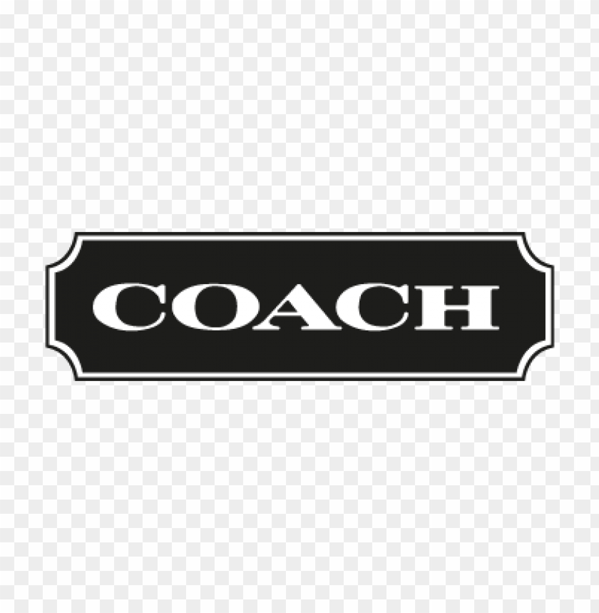 coach black vector logo - 460936