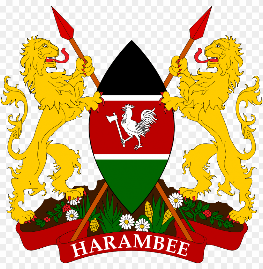 Coat Of Arms Of Kenya Coat Of Arms PNG Transparent With Clear 