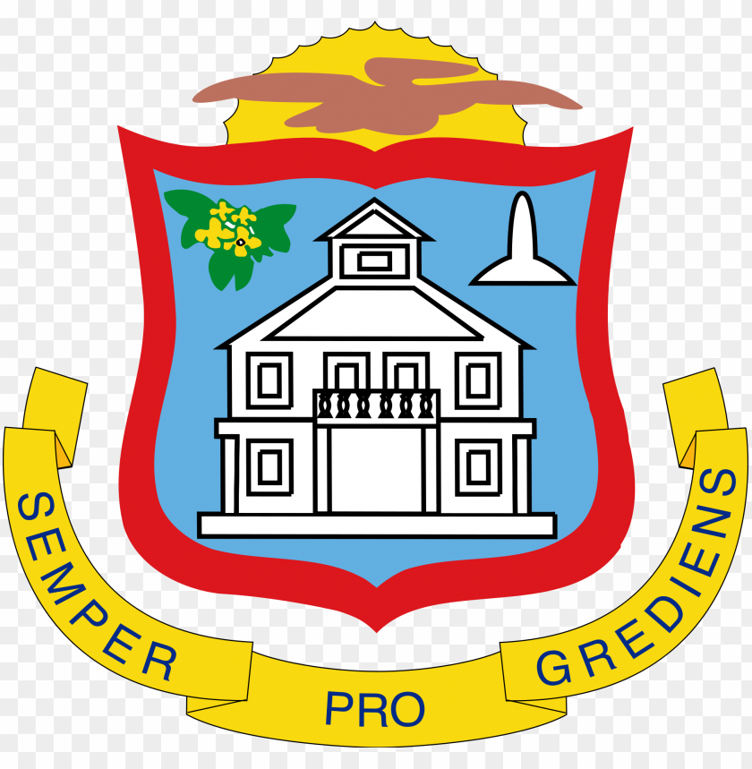 free PNG coat of arms - st maarten coat of arms PNG image with transparent background PNG images transparent