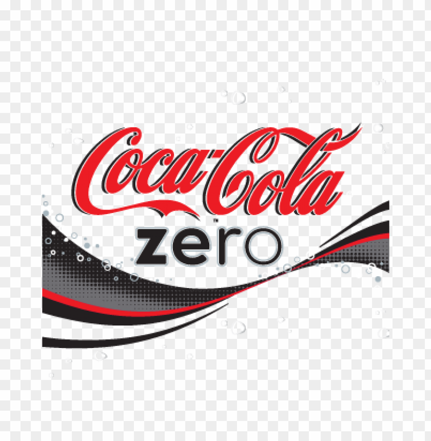 coca cola zero logo vector free - 467940