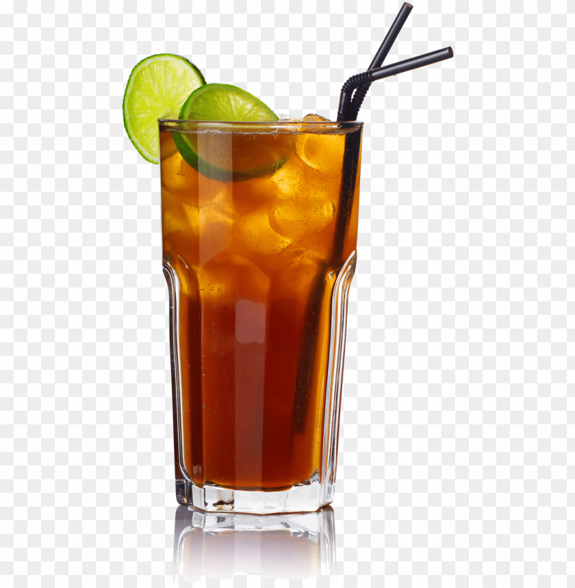 Cocktail Long Island Iced Tea PNG Transparent Background