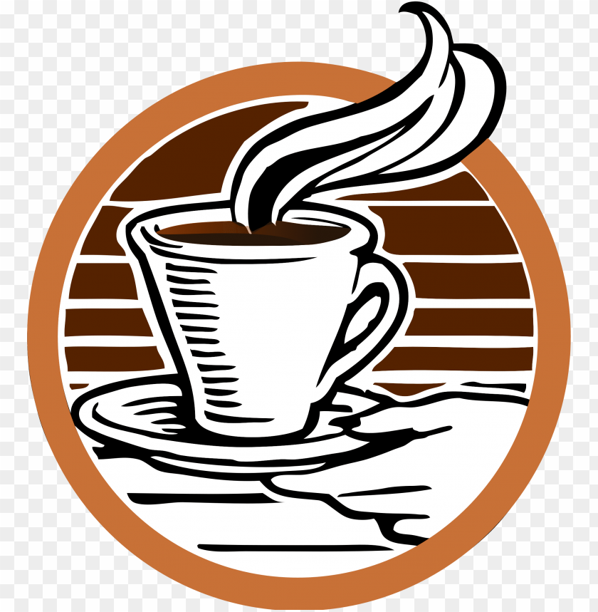 streaming cup of coffee clipart