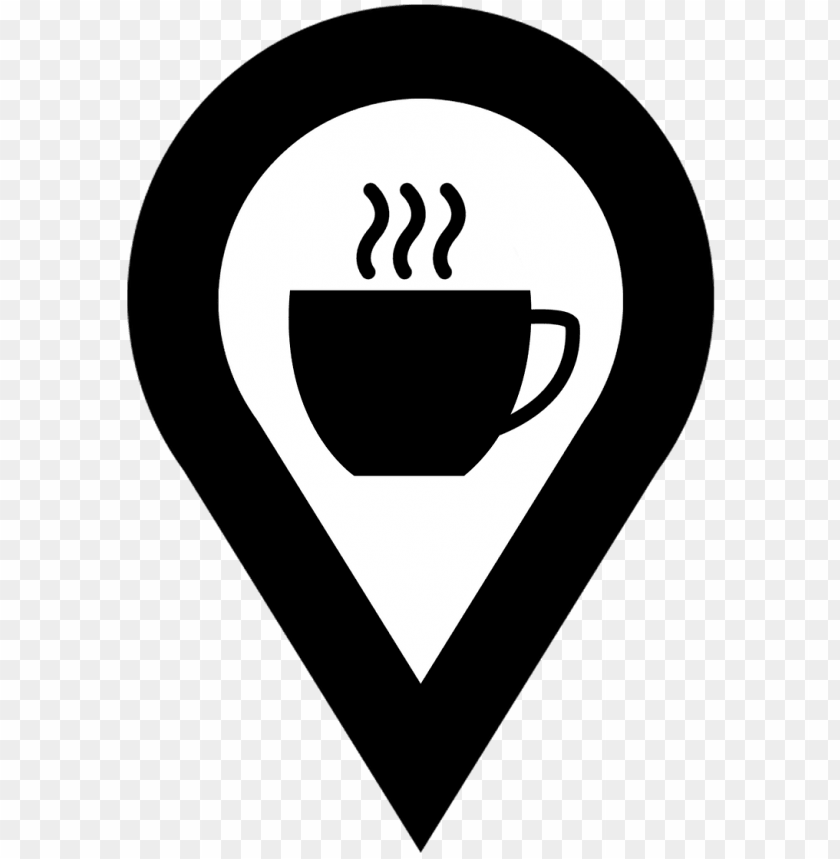 coffee icon position map location icon icons plac location coffee icon png - Free PNG Images ID 124821