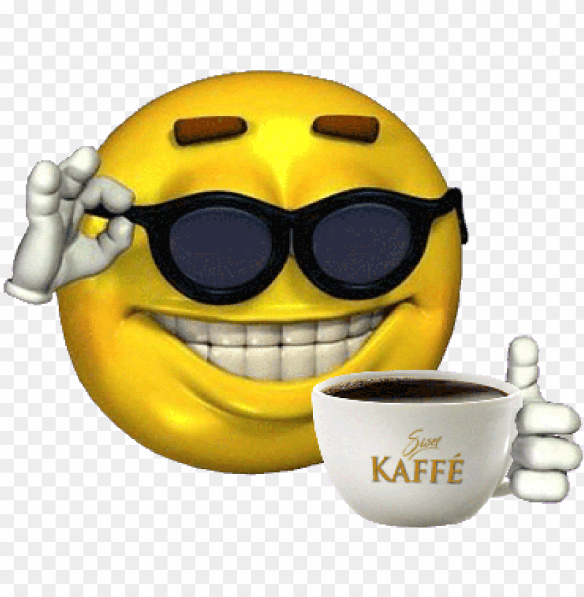 Coffee Smiley Faces Emoticons Smiley Sunglasses Thumbs U Png Image
