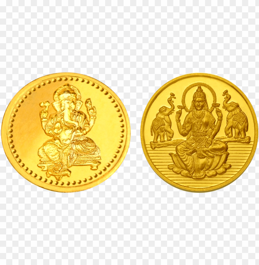 Coins Hd Transparent Images Lakshmi Gold Coin PNG Image With Transparent Background