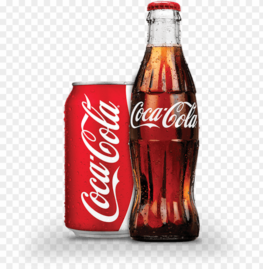 coke glass bottle png vector - coca cola cans transparent PNG image with transparent background@toppng.com