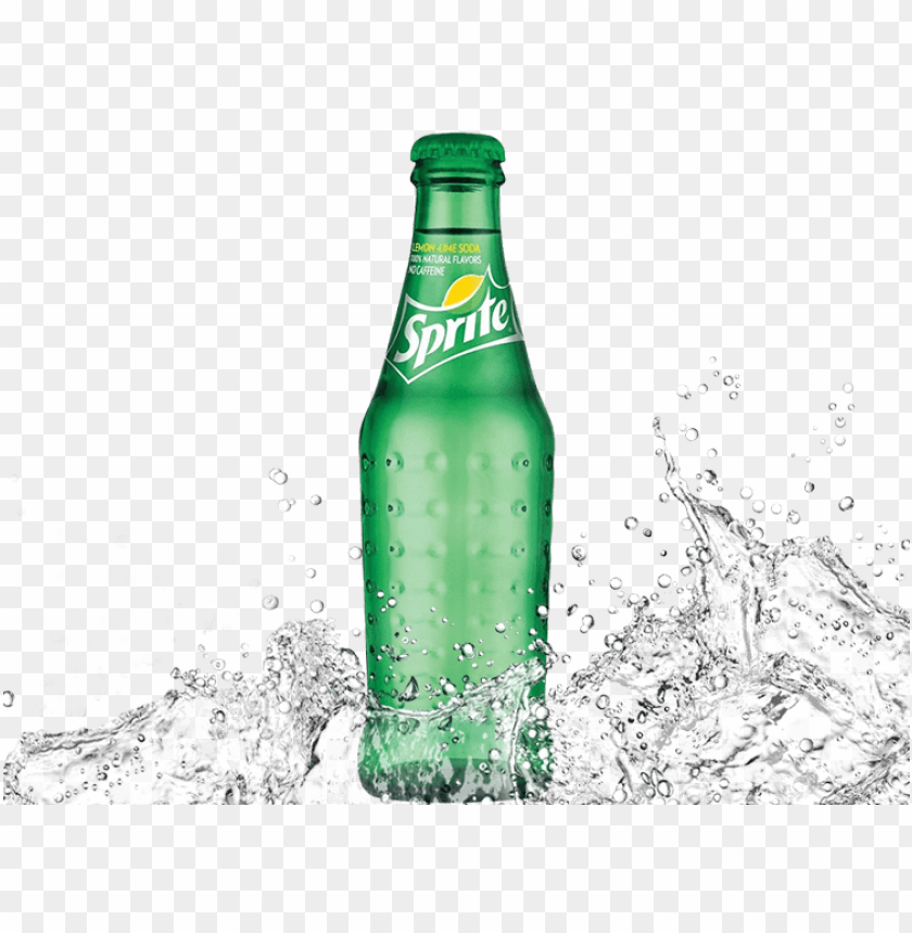 coke vector sprite bottle - sprite lemon-lime soda - 8 fl oz bottle PNG image with transparent background@toppng.com