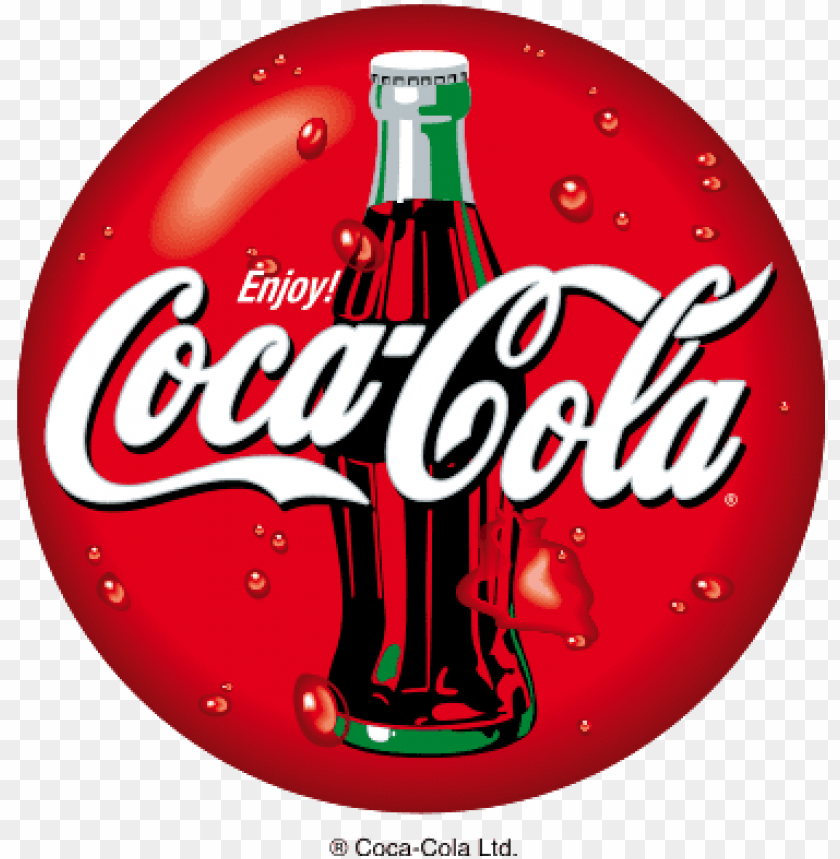 Coke Vector Vintage Bottle Cap - Logo For Coca Cola PNG Transparent With Clear Background ID 266343