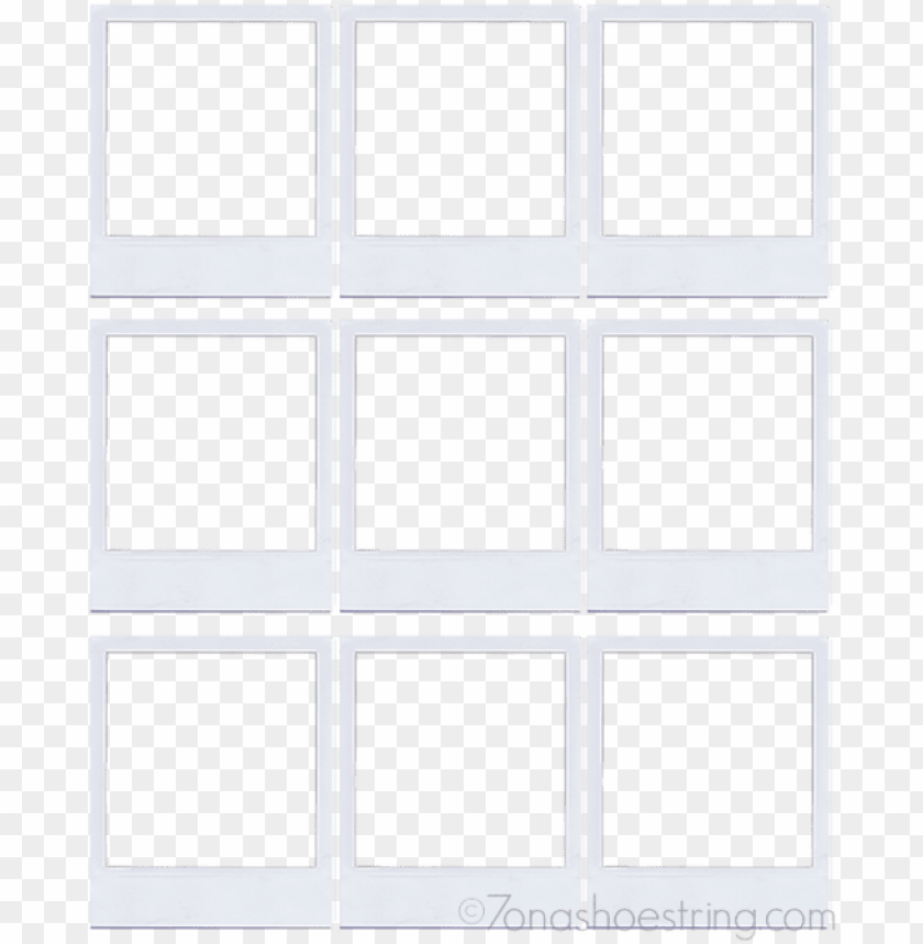 Collage Template Romeo Landinez Co - Png Transparent Polaroid Frame PNG Image With Transparent Background