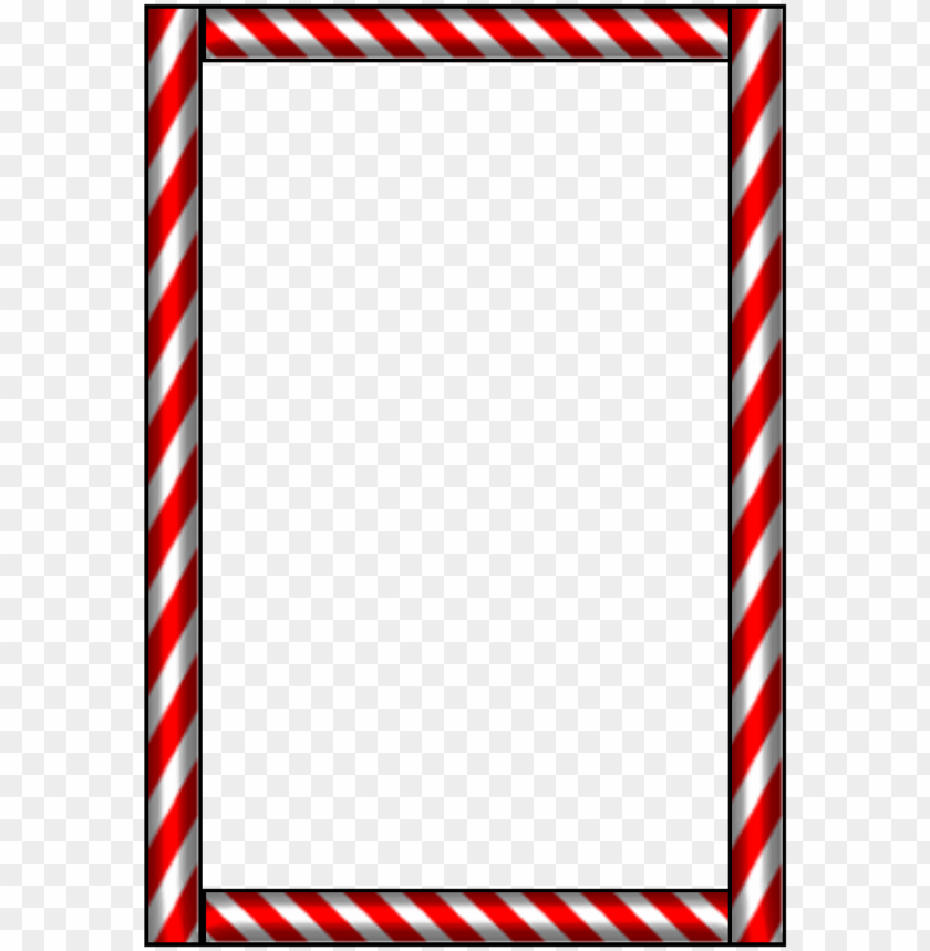 candy cane border paper
