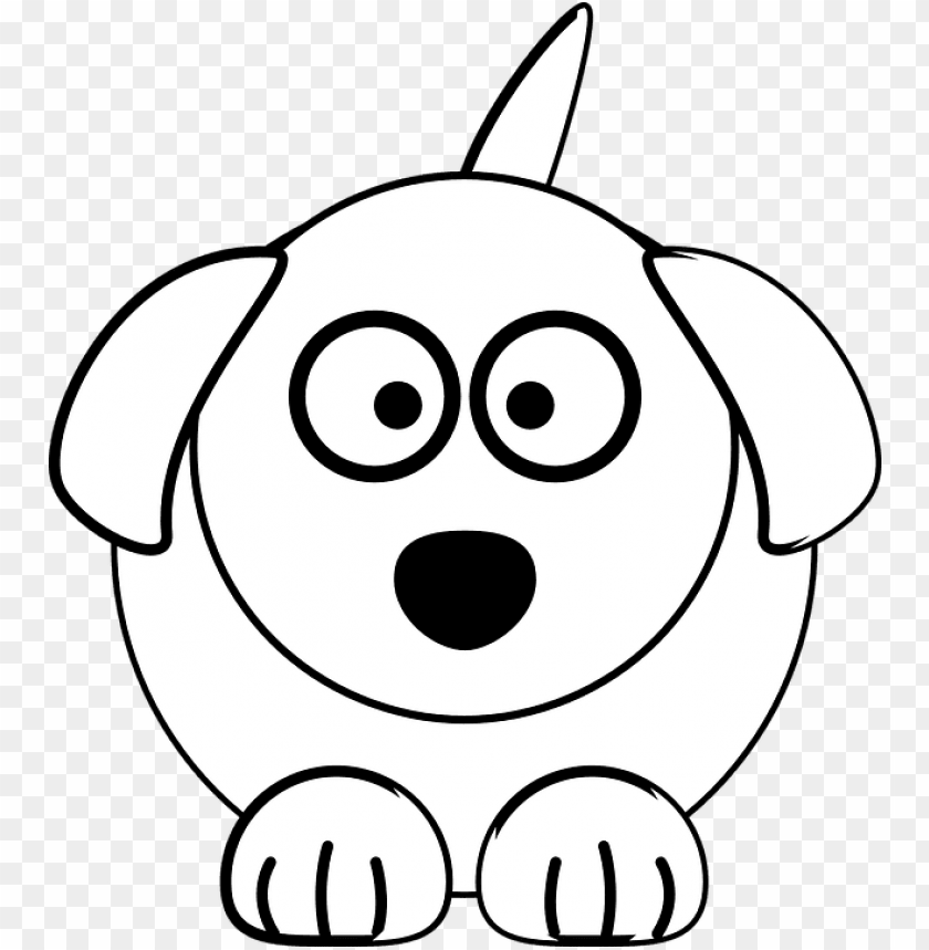 Collection Of Dog Head Cliparts - Easy How To Draw Cute Animals