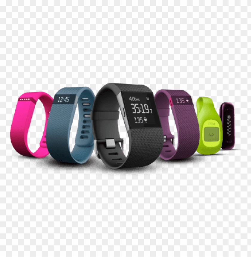 electronics, fitbit, collection of fitbit devices, 